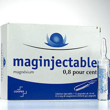 Maginjectable 0,8% 12 ampoules de 10ml