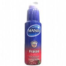 MANIX Gel Lubrifiant Fraise 100ml