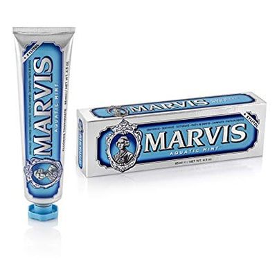 marvis menthe aquatic bleu 85ml