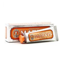 marvis dentifrice menthe gingembre 25ml