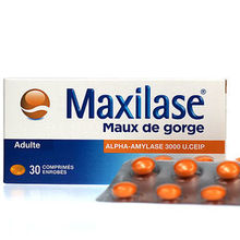 Maxilase Maux de gorge 30 comprimés