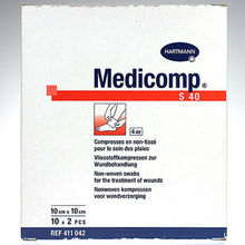 Medicomp 10 cm x 10 cm par 10 x 2