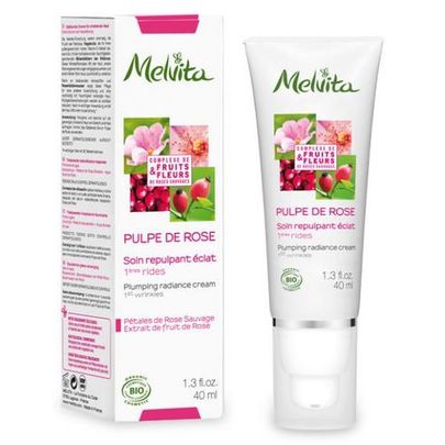 Melvita Pulpe de Rose Soin Repulpant Eclat Premières Rides 40ml