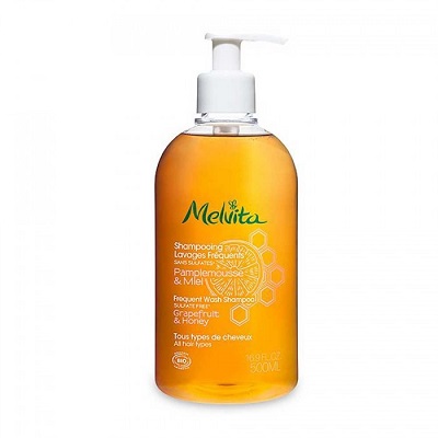 MELVITA Shampooing Lavages Fréquents Bio 500ml