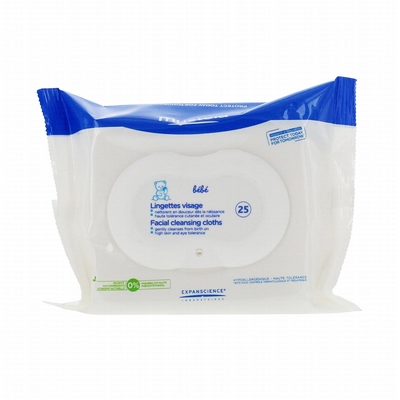 MUSTELA Lingettes Visage par 25