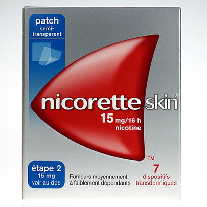 Nicorette Skin 15 mg/16h 7 patchs