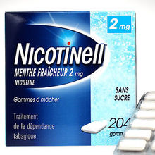 Nicotinell Menthe Fraîcheur 2 mg Sans sucre 204 gommes