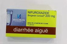 Nifuroxazide 200 mg Zydus 12 gélules