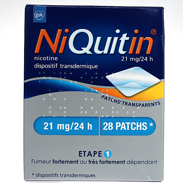 NiQuitin 21 mg/24h 28 patchs