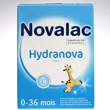 Novalac Hydranova 0-36 mois 10 sachets de 6,5 g