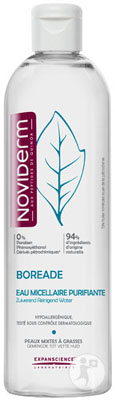 NOVIDERM Boréade Eau Micellaire Purifiante 400mL