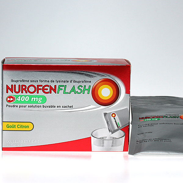 nurofen FLASH 400mg citron 10 sachets