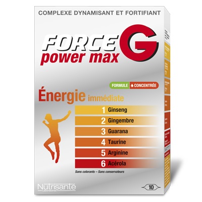 NUTRISANTE force G power max 10 ampoules