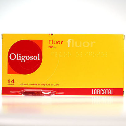 Oligosol Fluor 14 ampoules