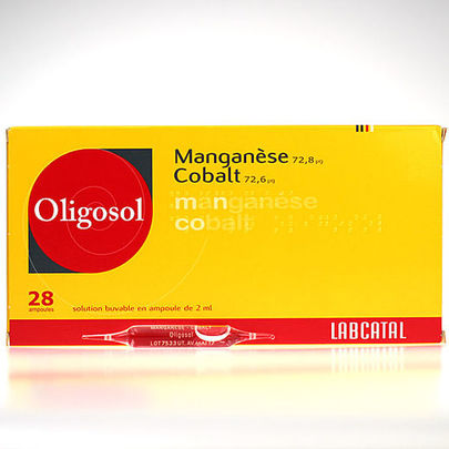 Oligosol Manganèse Cobalt 28 ampoules