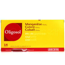 Oligosol Manganèse Cuivre Cobalt 14 ampoules