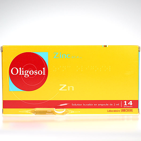 Oligosol Zinc 14 ampoules