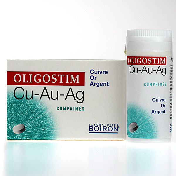 Oligostim Cu-Au-Ag 40 comprimés