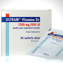 Ostram VitD3 30 sachets dose