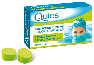 Quies Protection Auditive Silicone x 3 Paires