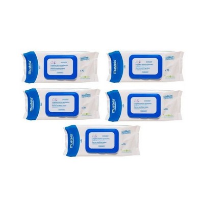 Pack MUSTELA Lingettes DermoApaisante parfumées x 5