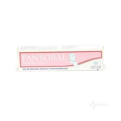 PANSORAL Premières dents Gel de massage gingival pour nourisson 15 ml