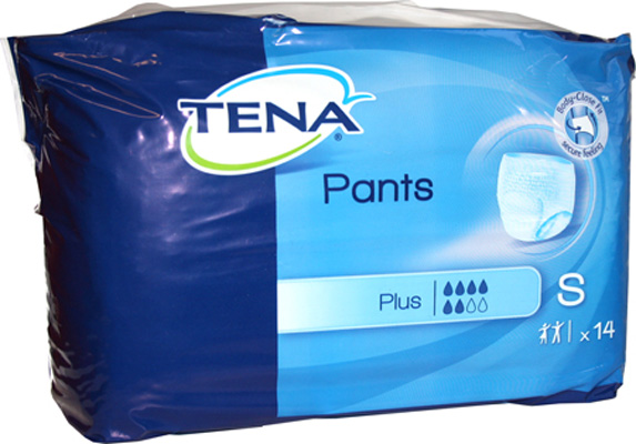 TENA Pants Plus Small /14