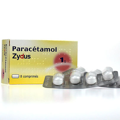 paracétamol zydus 1g 8 cprs