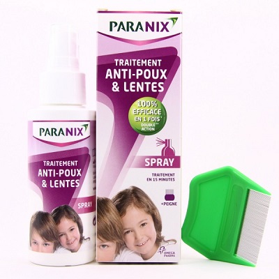 PARANIX Spray anti-poux et lentes 100ml