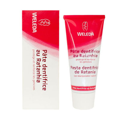 WELEDA Pâte Dentifrice au Ratanhia 75 mL