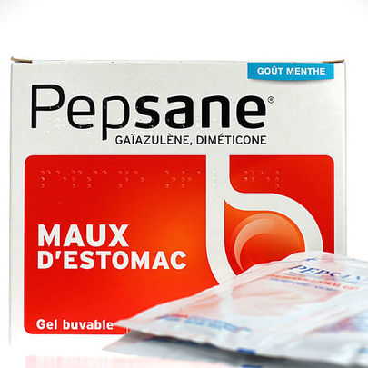 Pepsane Maux d'estomac gel buvable Menthe sans sucre 12 sachets