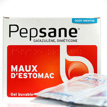 Pepsane Maux d'estomac gel buvable Menthe sans sucre 12 sachets