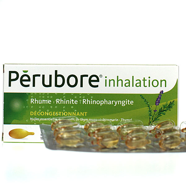 Pérubore inhalation Décongestionnant 15 capsules