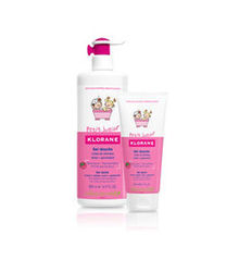 KLORANE Gel douche Corps et Cheveux Parfum Framboise