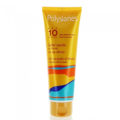 Polysianes Gelée Nacrée au Monoï Corps SPF10 125ml