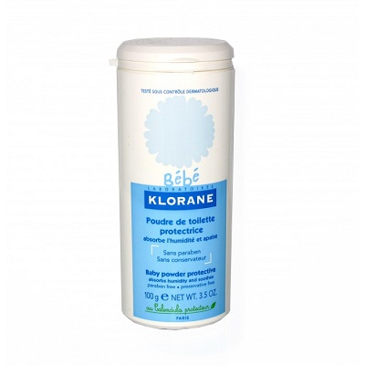 KLORANE Poudre de Toilette Protectrice 100g