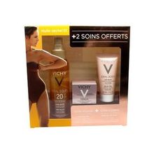 VICHY Coffret Huile Sèche SPF20 + Soin Visage + Soin Corps