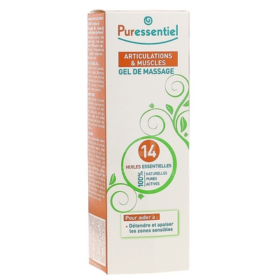 PURESSENTIEL Articulations et Muscles Massage Gel 14 Huiles Essentielles 60ml