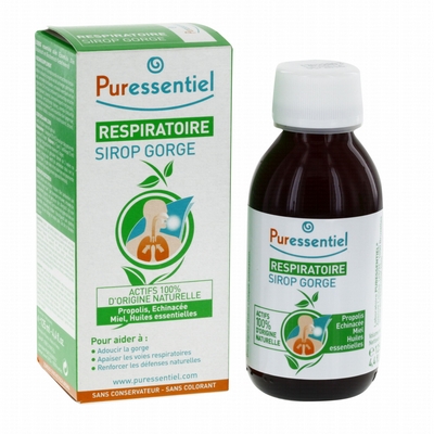 PURESSENTIEL Respiratoire Sirop Gorge 125ml