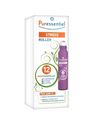 PURESSENTIEL Stress Roller 12 Huiles Essentielles 5ml