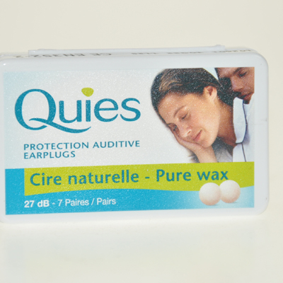 QUIES Protection Auditive Cire Naturelle x7 Paires