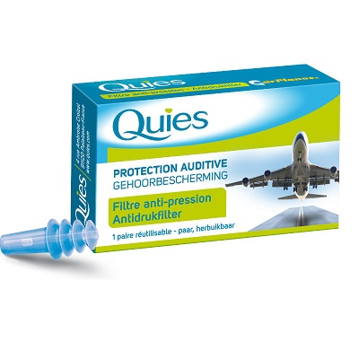 Quies Protection Auditive Earplanes Adulte x 1 Paire