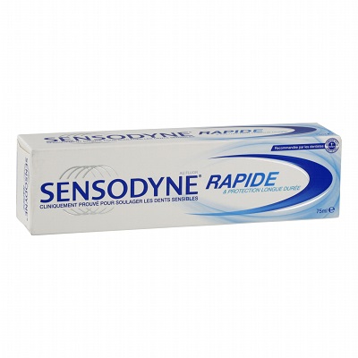 SENSODYNE Rapide & Protection Longue Durée - 75mL