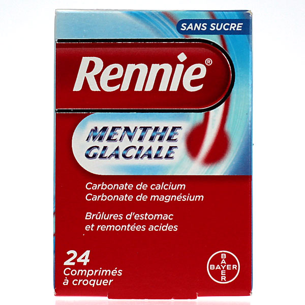 Rennie Menthe Glaciale 24 cprs