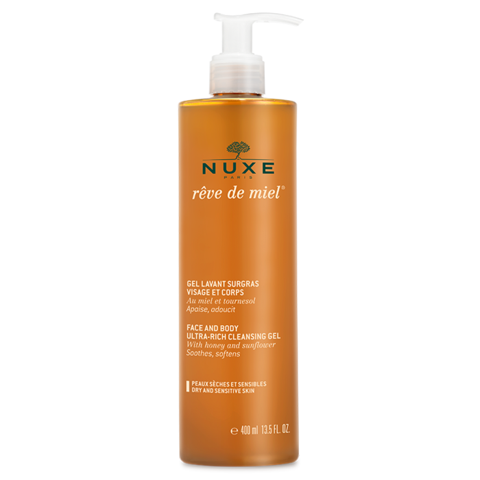 NUXE Rêve de Miel Gel Lavant Surgras 400 mL