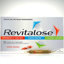 Revitalose orange 14 doses de 2 ampoules