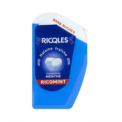 RICQLES Ricqmint Pastilles Menthe Sans Sucres 16g