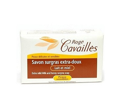 ROGE CAVAILLES Savon surgras extra-doux lait et miel 150g