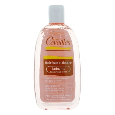 ROGE CAVAILLES Huile bain et douche satinante huile d'argan et rose 250ml