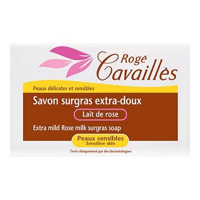 Rogé Cavailles savon surgras lait de rose 150g